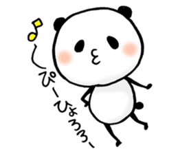 a cute panda sticker #10072215