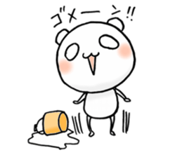 a cute panda sticker #10072219