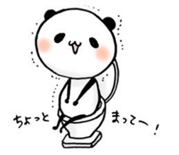 a cute panda sticker #10072220