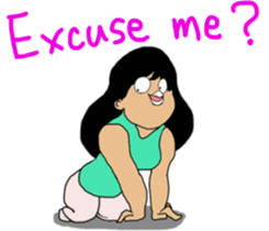 Charming Love Handles sticker #10072501