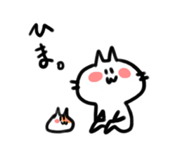 Best friends cat and Hamster sticker #10072512