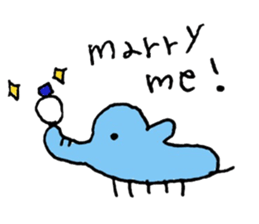 Insect like a elephant sticker #10072768