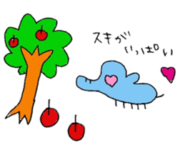 Insect like a elephant sticker #10072776