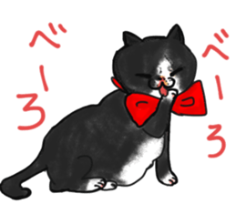 British Shorthair fat cat sticker #10072788