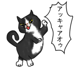 British Shorthair fat cat sticker #10072791