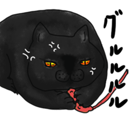 British Shorthair fat cat sticker #10072792