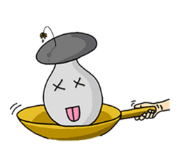 Mushroom head Part l sticker #10073236
