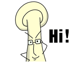 Mushroom head Part l sticker #10073241