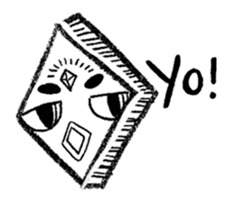 doodles in boring class sticker #10073505