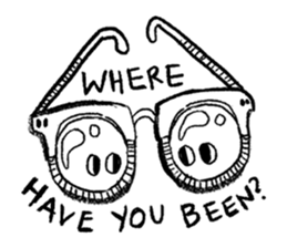 doodles in boring class sticker #10073507