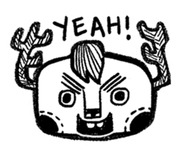 doodles in boring class sticker #10073513