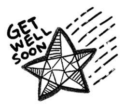 doodles in boring class sticker #10073516