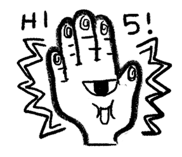 doodles in boring class sticker #10073518