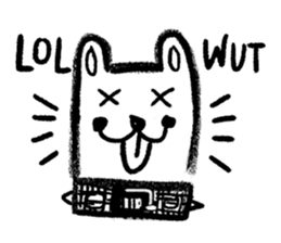 doodles in boring class sticker #10073522