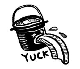 doodles in boring class sticker #10073535