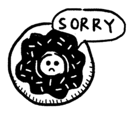 doodles in boring class sticker #10073536