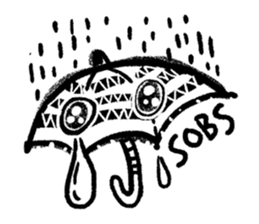 doodles in boring class sticker #10073537