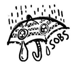 doodles in boring class sticker #10073537