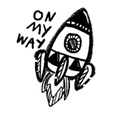 doodles in boring class sticker #10073540