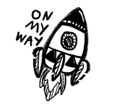 doodles in boring class sticker #10073540