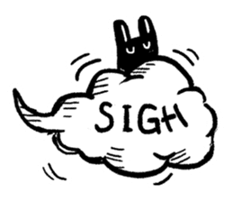 doodles in boring class sticker #10073542