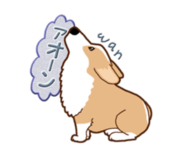 Daily life of Corgi sticker #10073704