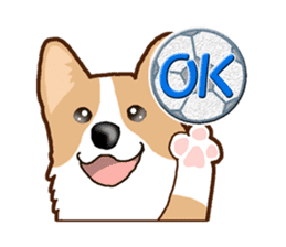 Daily life of Corgi sticker #10073714