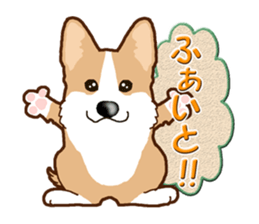 Daily life of Corgi sticker #10073724