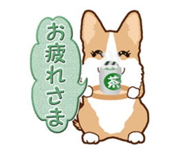 Daily life of Corgi sticker #10073725