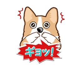 Daily life of Corgi sticker #10073727