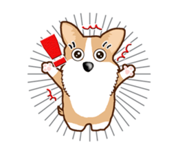 Daily life of Corgi sticker #10073742