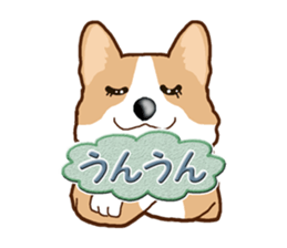 Daily life of Corgi sticker #10073743