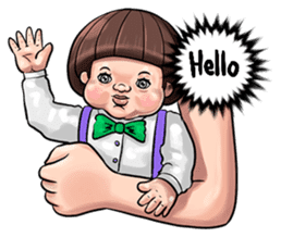 Child's Angel Doll 1.0 sticker #10073914