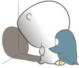 white bb sticker #10074691