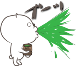 white bb sticker #10074695