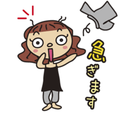 cute cute cute girl sticker #10074739