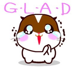 Crybaby Hamster -english- sticker #10074803