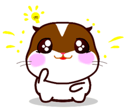 Crybaby Hamster -english- sticker #10074807