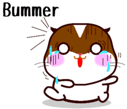 Crybaby Hamster -english- sticker #10074817