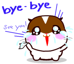 Crybaby Hamster -english- sticker #10074823