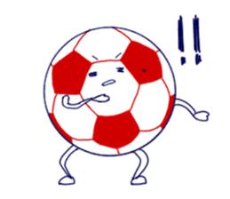 soccer ball sticker #10075064