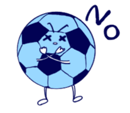 soccer ball sticker #10075066