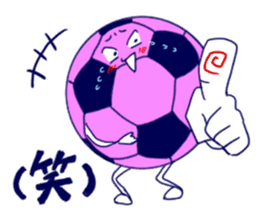 soccer ball sticker #10075067