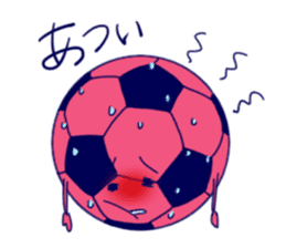 soccer ball sticker #10075070