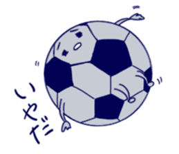soccer ball sticker #10075072