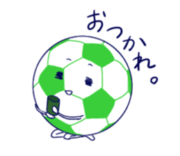 soccer ball sticker #10075075