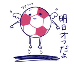 soccer ball sticker #10075080
