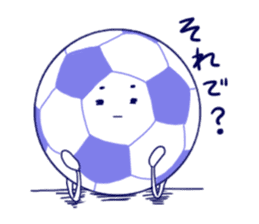 soccer ball sticker #10075088