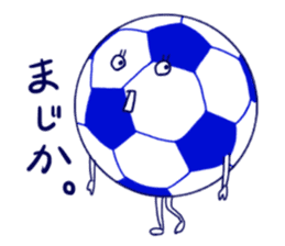 soccer ball sticker #10075097
