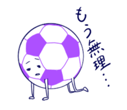 soccer ball sticker #10075098